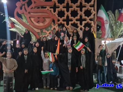 حضور مردم ولایتمدار شهر اسیر در میدان