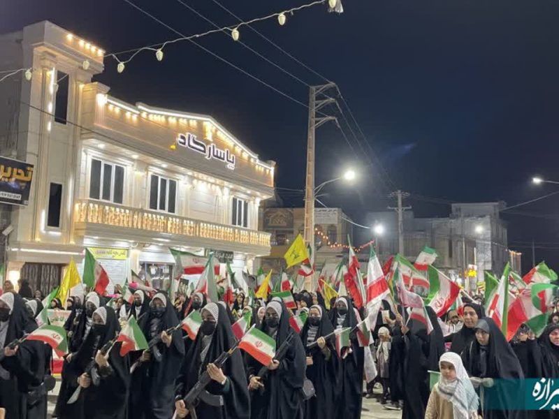 بیعت دختران جان فدای مُهری با رهبری