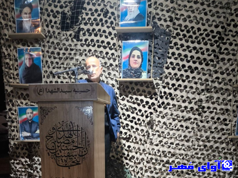 برگزاری چهلمین فراق شهیده سکینه شعبانی در نورآباد