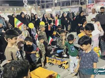 رژه خودرویی نونهالان «مُهری»