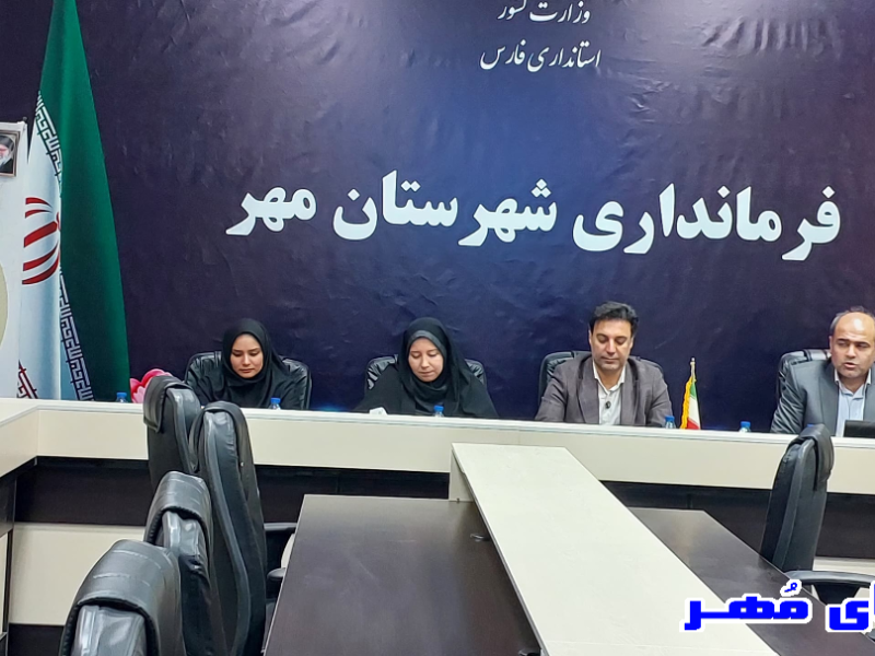 نشست هم‌اندیشی بانوان شهرستان مهر