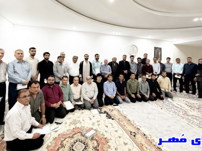 دیدار خبرنگاران مهر و لامرد با دکتر موسوی